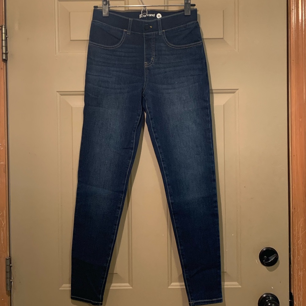 Betabrand Skinny Leg 4-Pocket yoga denim - Size XS